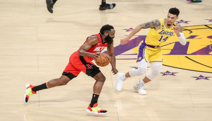 Gleichen Harden und seine Rockets gegen die Lakers aus?