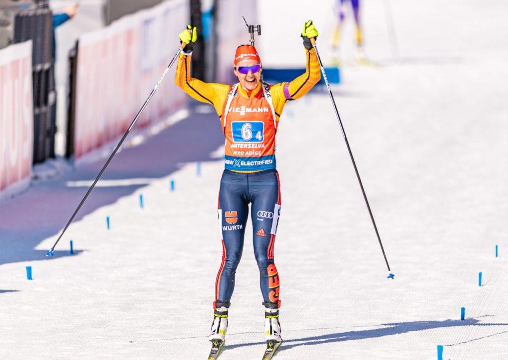 Kann Herrmann den Biahtlon Sprint der Damen in Kontiolahti gewinnen?