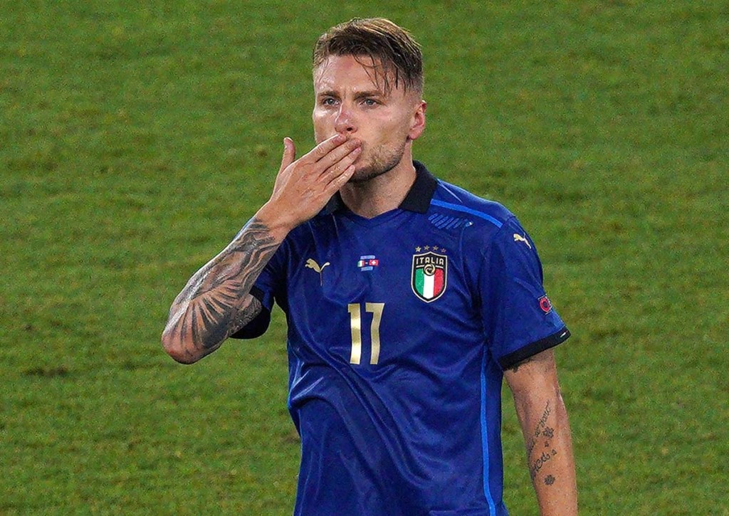 Schießt Ciro Immobile Italien gegen Belgien in die nächste Runde? © IMAGO / Buzzi, 16.06.2021