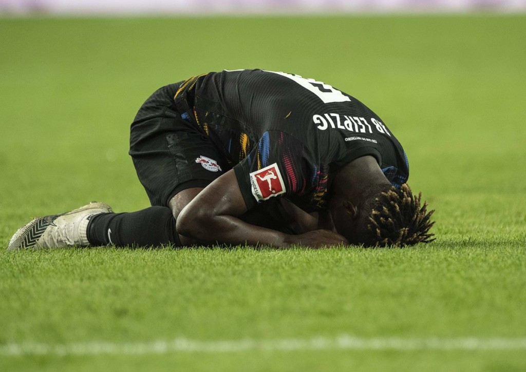 Verpasst RB Leipzig (hier im Bild: Amadou Haidara) auch gegen die Hertha den Sieg?