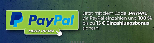 Gladbach - Wolfsburg Quoten - PayPal Angebot