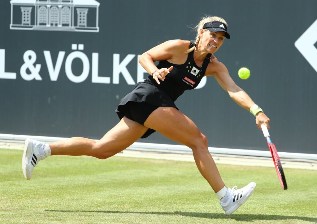 Bejubelt Kerber gegen Mladenovic zum Wimbledon-Auftakt einen glatten Sieg?