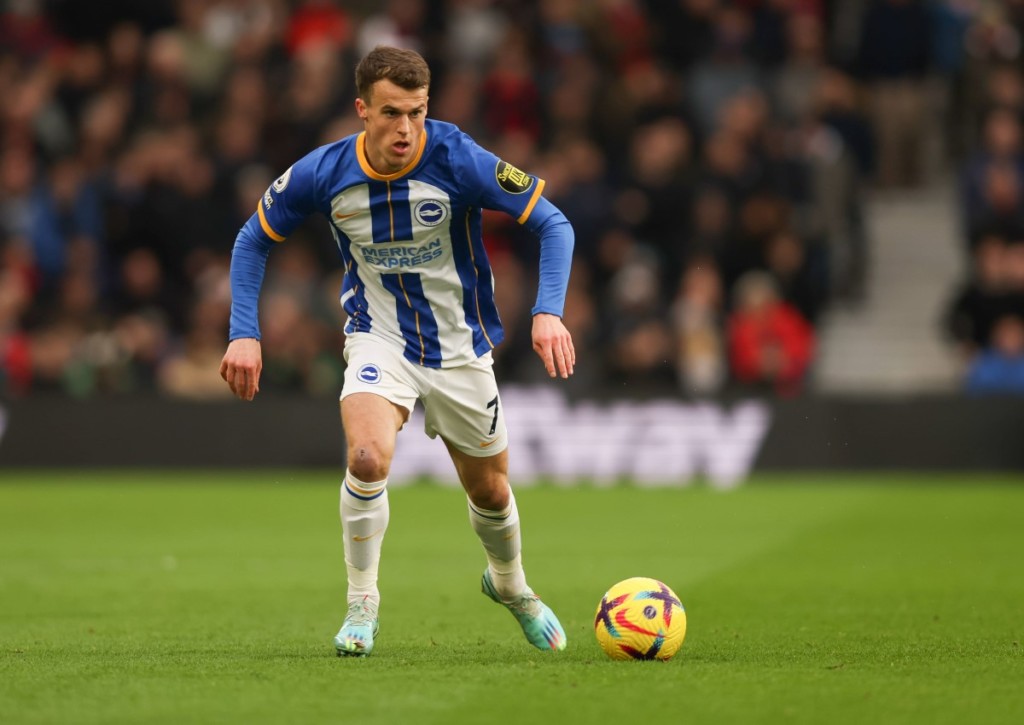 Feiert Brighton (im Bild: Solly March) bei Crystal Palace den sechsten Auswärtssieg der Saison?