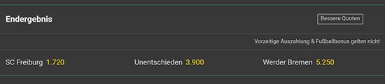 Bet365 Verbesserte Quoten