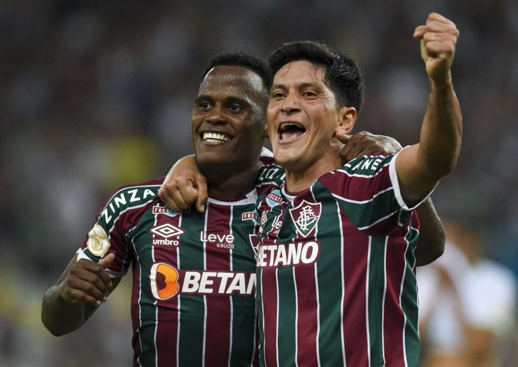 Legt Fluminense (im Bild: Arias & Cano) im Hinspiel gegen Olimpia vor?