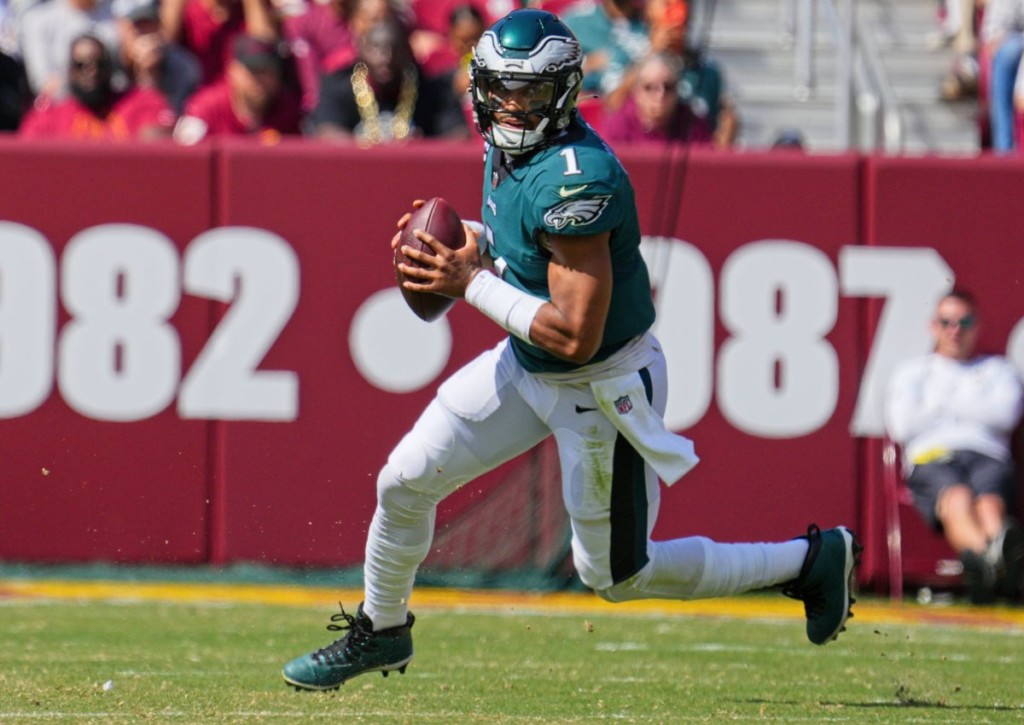 Dominieren Jalen Hurts und seine Eagles zum Auftakt gegen die Patriots?