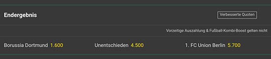 Bet365 Verbesserte Quoten