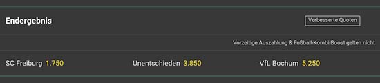 Bet365 Verbesserte Quoten