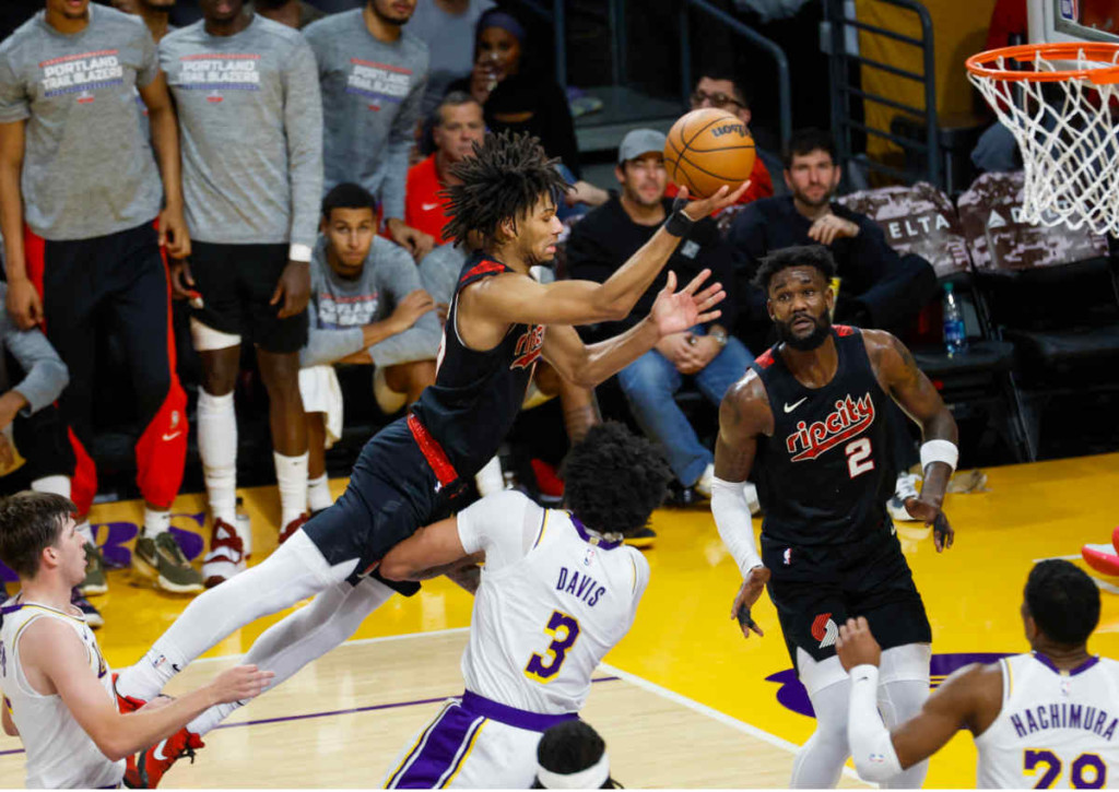 Wächst Shadeon Sharpe im Duell seiner Trail Blazers gegen die LA Lakers erneut über sich hinaus?