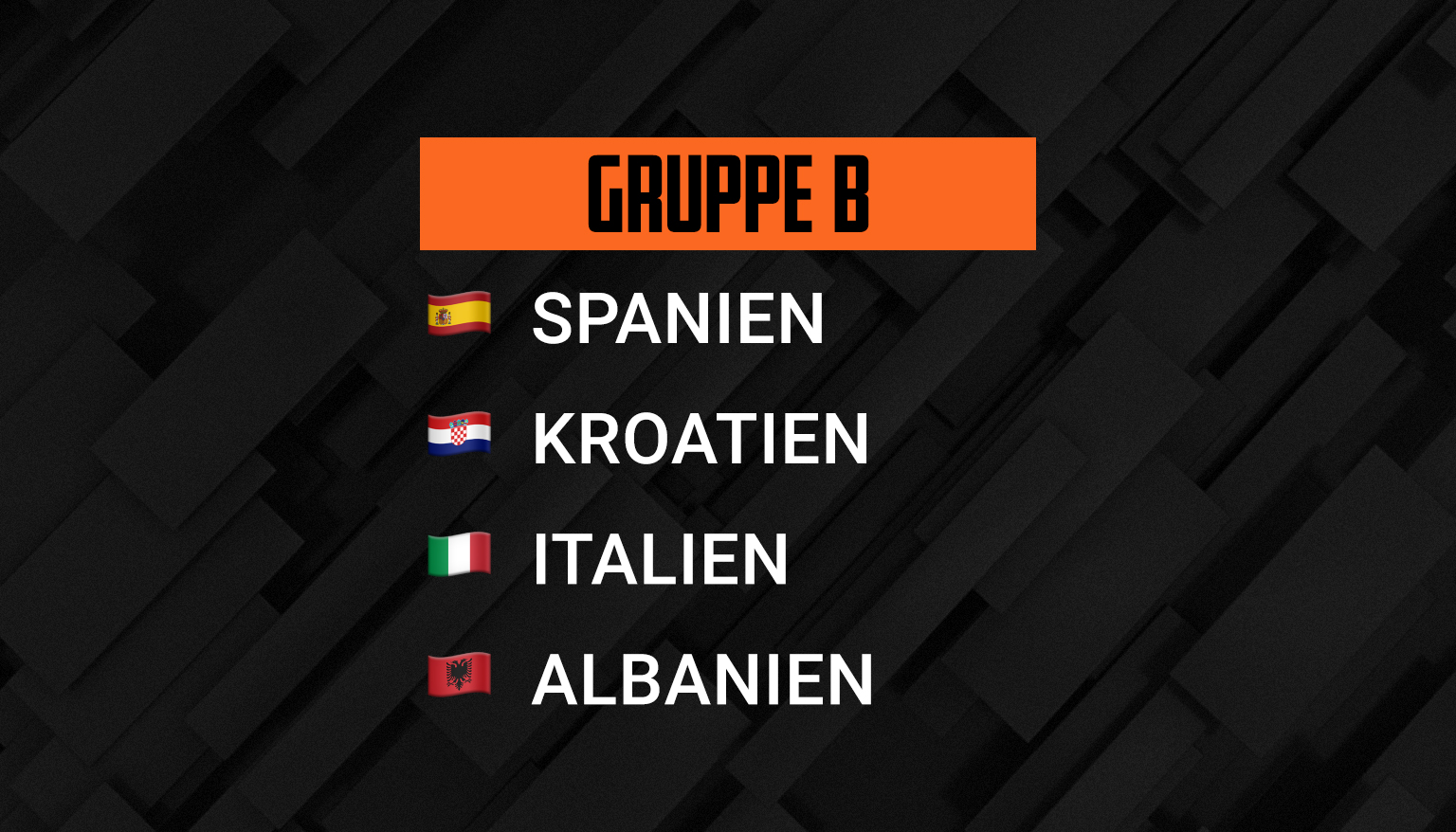 EM 2024 Gruppe B: Spielplan, Tabelle, Teams, Wettquoten