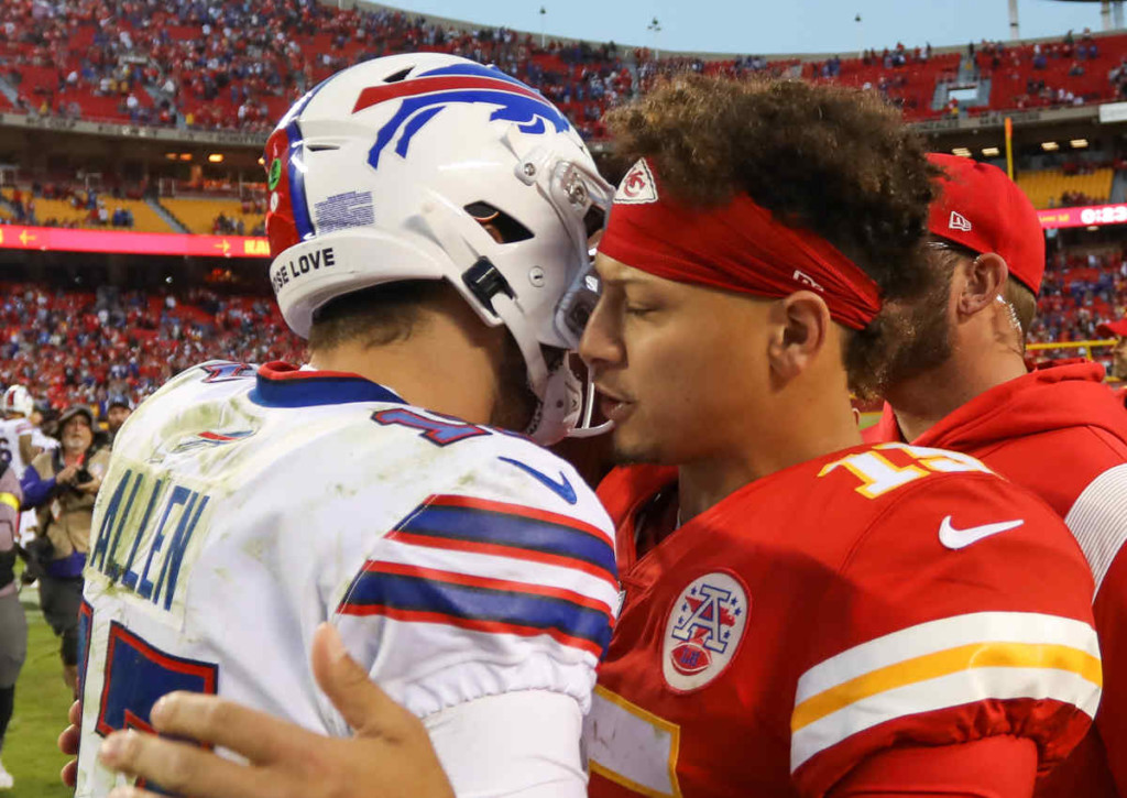 Allen (Bills) oder Mahomes (Chiefs) - wer gewinnt das Duell der NFL-Sorgenkinder?