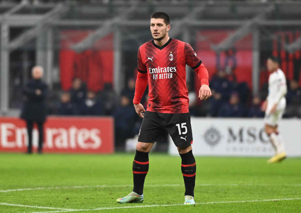 Kann Luka Jovic seine Topform auch im Pokalspiel von AC Milan gegen Atalanta Bergamo unterstreichen?