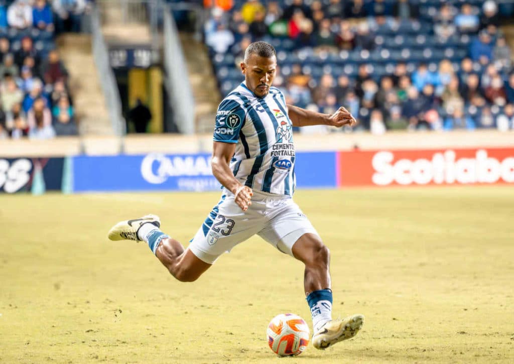 Salomon Rondon will mit Pachuca das CONCACAF Champions Cup-Finale gegen die Columbus Crew gewinnen.