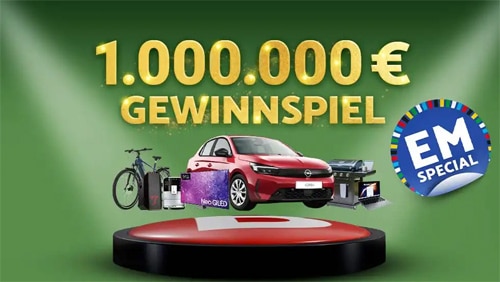 Crazybuzzer 1 Mio. € EM Gewinnspiel