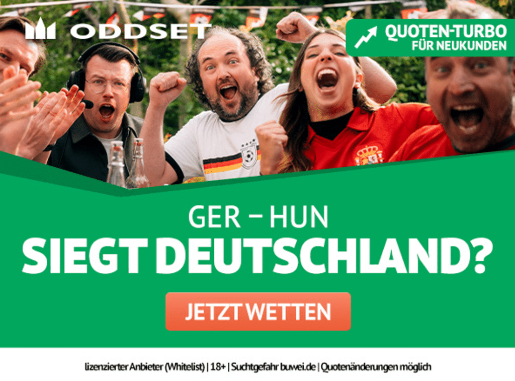 Oddset Deutschland - Ungarn Boost