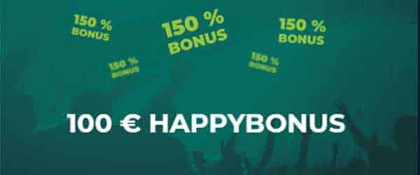Happybet EM Bonus