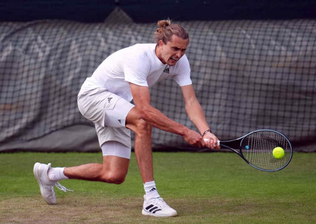 Lockerer Aufgalopp für Zverev in Wimbledon gegen Carballes-Baena?