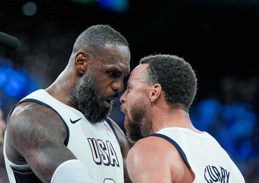 Bejubeln LeBron James und Steph Curry mit der USA gegen Gastgeber Frankreich Gold?