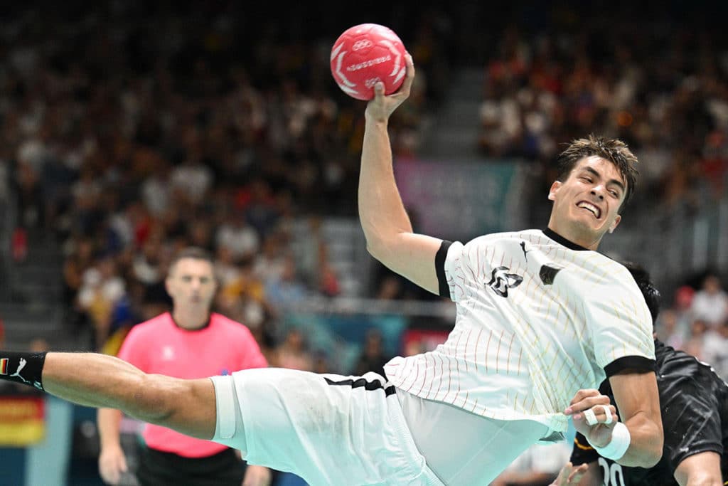 Deutschland Slowenien Handball Olympia