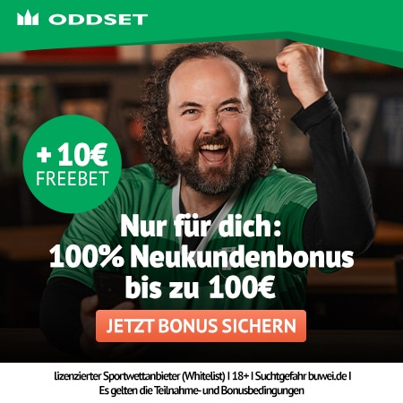 Oddset Willkommensbonus