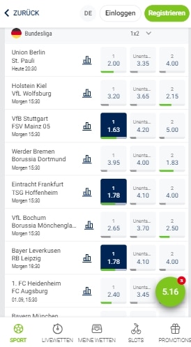 Bet-at-home Sportwetten