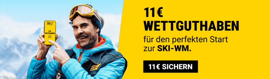 Interwetten 11 € Wettkredit