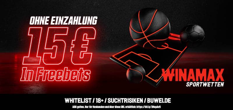 Winamax Freebet ohne Einzahlung