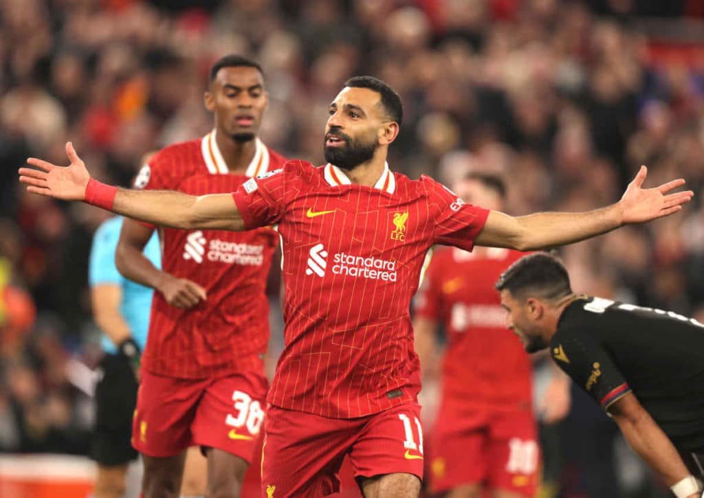 Fügt Liverpool (im Bild: Mo Salah) Crystal Palace die nächste Niederlage zu?