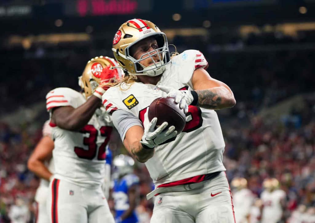 Gelingt den 49ers (im Bild: George Kittle) gegen die Chiefs die Revanche für den verlorenen Super Bowl?