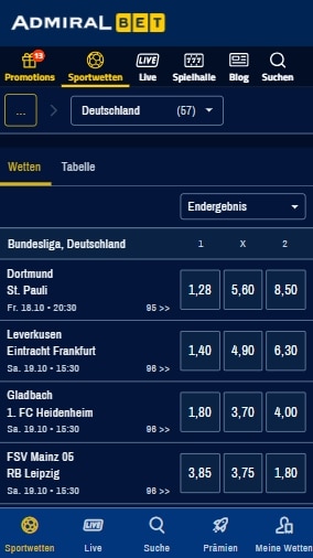 AdmiralBet Bundesliga