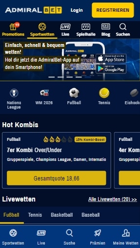 AdmiralBet App