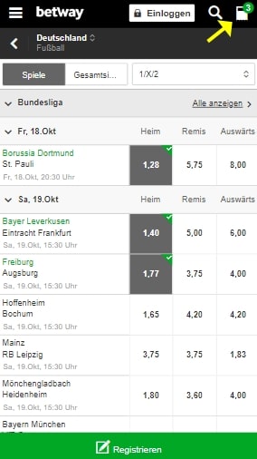 Betway Sportwetten