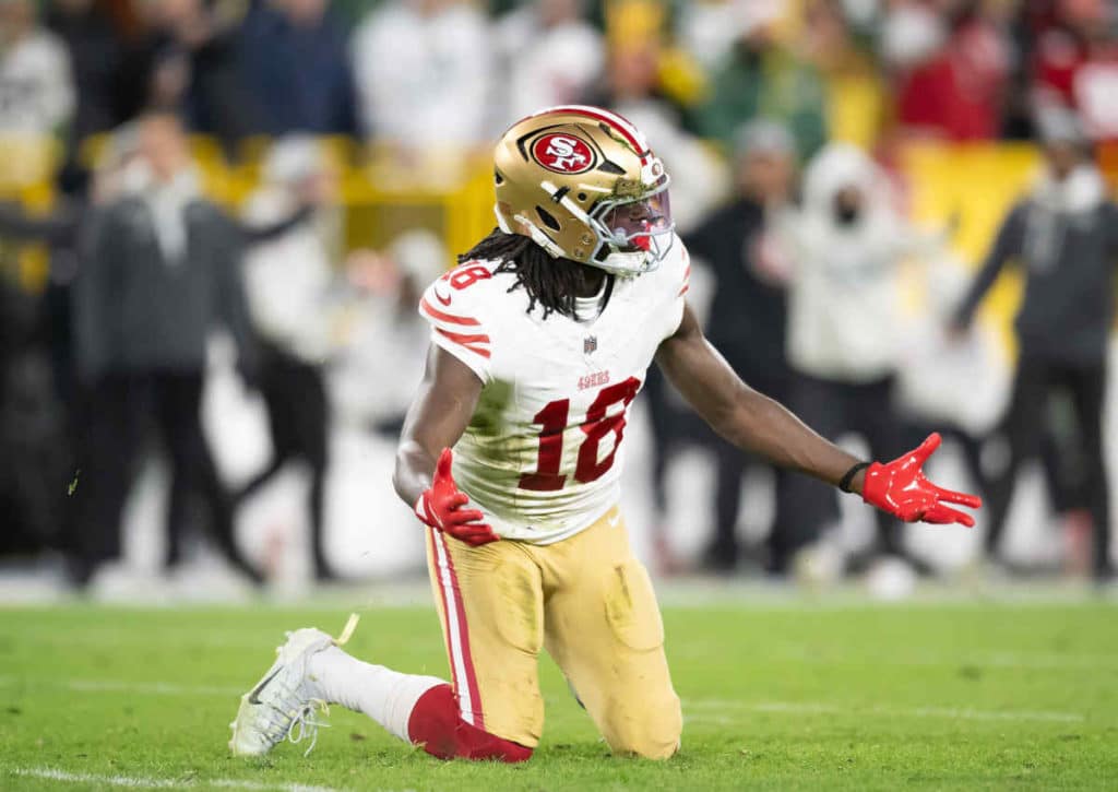 Bekommen die 49ers (im Bild: Chris Conley) auch gegen die Bills die Grenzen aufgezeigt?