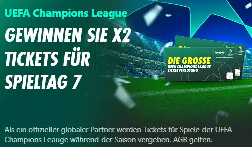 Champions League Freebet bei Merkur Bets