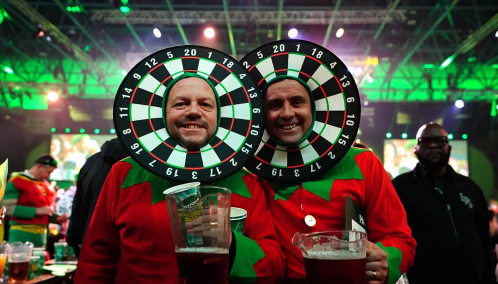 Ally Pally Darts WM Fans Entstehung