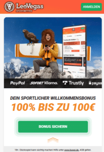 LeoVegas Bonus