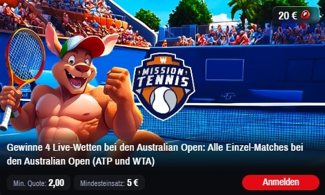 Winamax Tennis Freebet